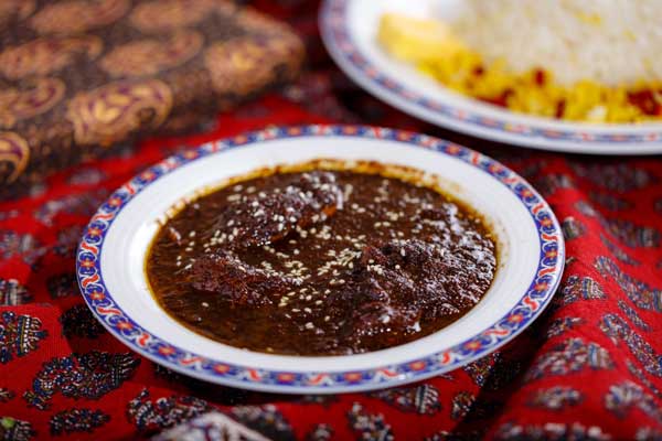 خورشت فسنجان بدون قند و رژیمی