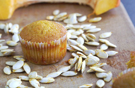 طرز تهیه ی کاپ کیک کدو حلوایی رژیمی