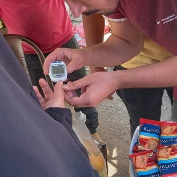 برنامه ایی با همکاری خانه دیابت شهرستان کارون به مناسبت هفته ملی دیابت